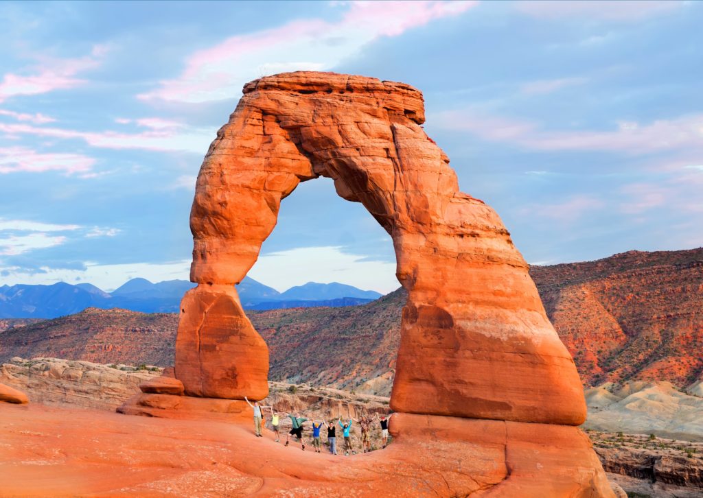 Arches national park in Utah, one of the Mighty Five.