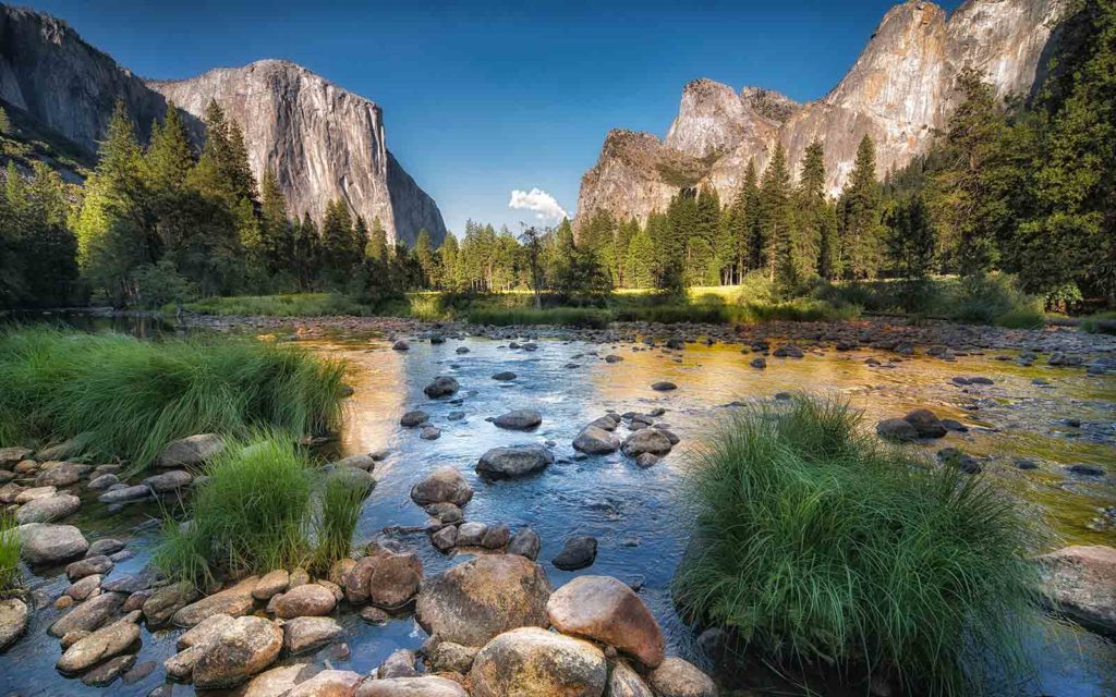Yosemite national park, yosemite valley, california.