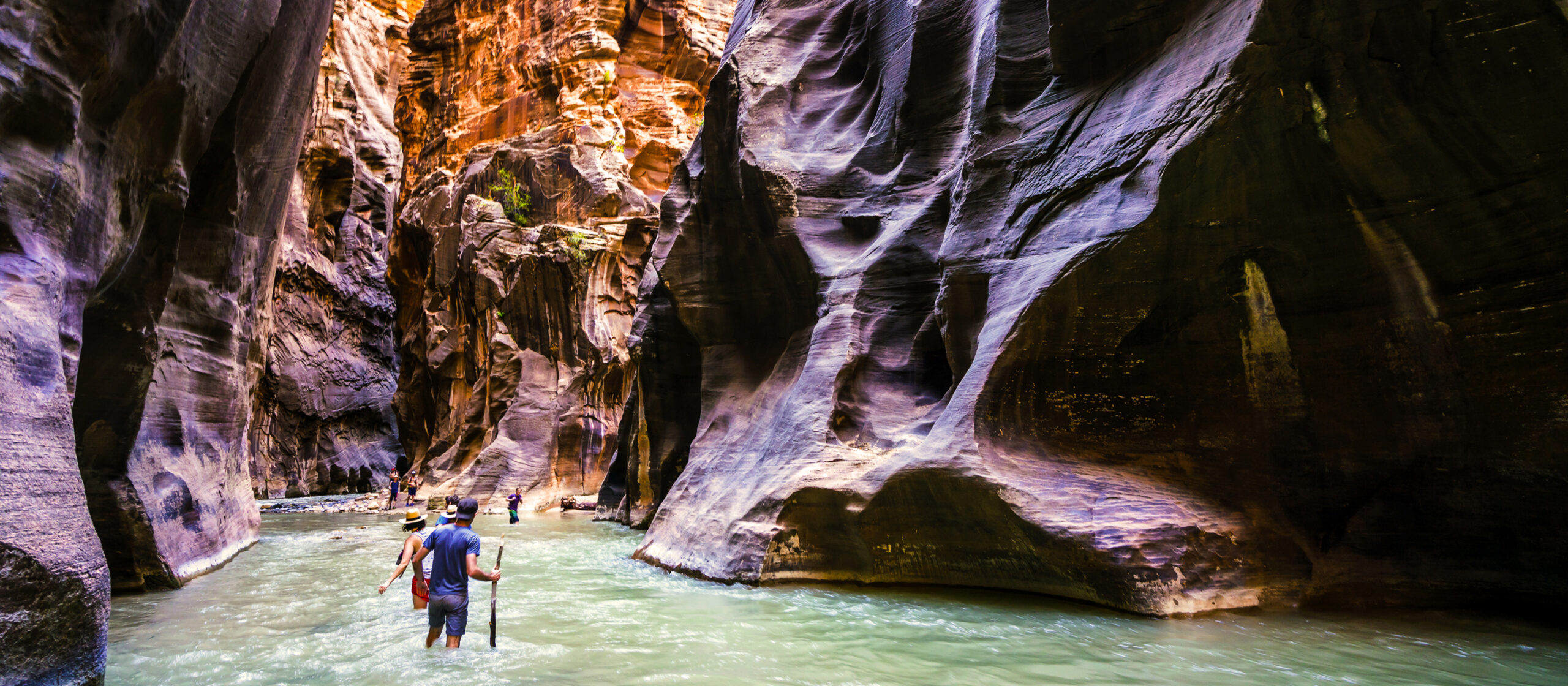 The narrows, zion national park, utah.