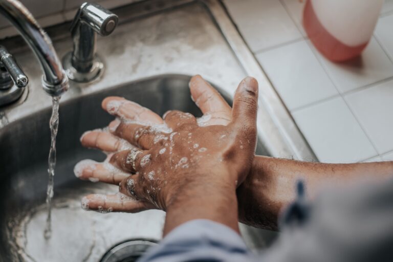 washing hands during COVID 19 Coronavirus