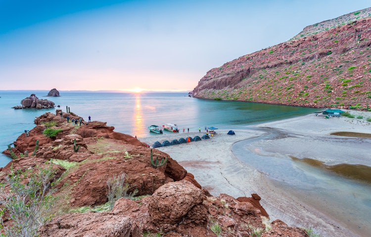 Baja coast