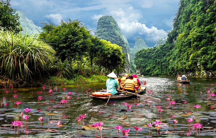 Take a scenic two-hour ride up the Mekong River on a private longtail boat Take a scenic two-hour ride up the Mekong River on a private longtail boat