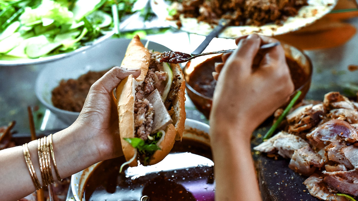 street food in Vietnam