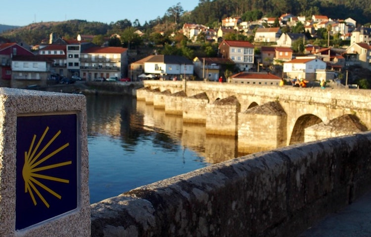 Walking the coastal Portuguese Way on a pilgrimage to the Santiago de Compostela in Spain