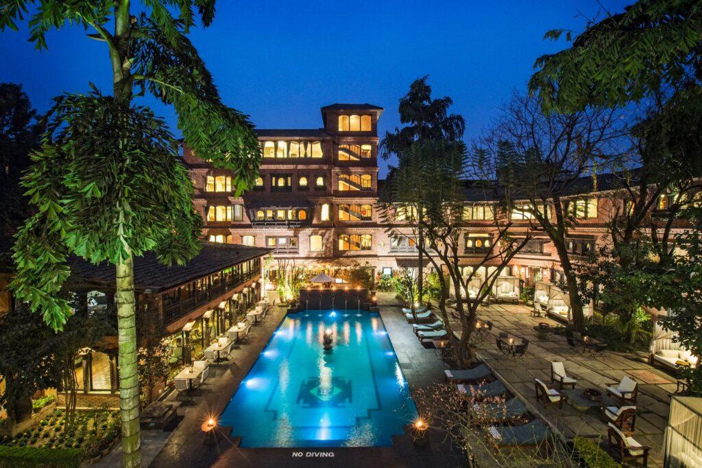 Luxury 5-star hotel local to Kathmandu, Nepal