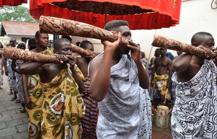 Witness the mesmerizing beauty of traditional African architecture and way of life in Ghana, Africa