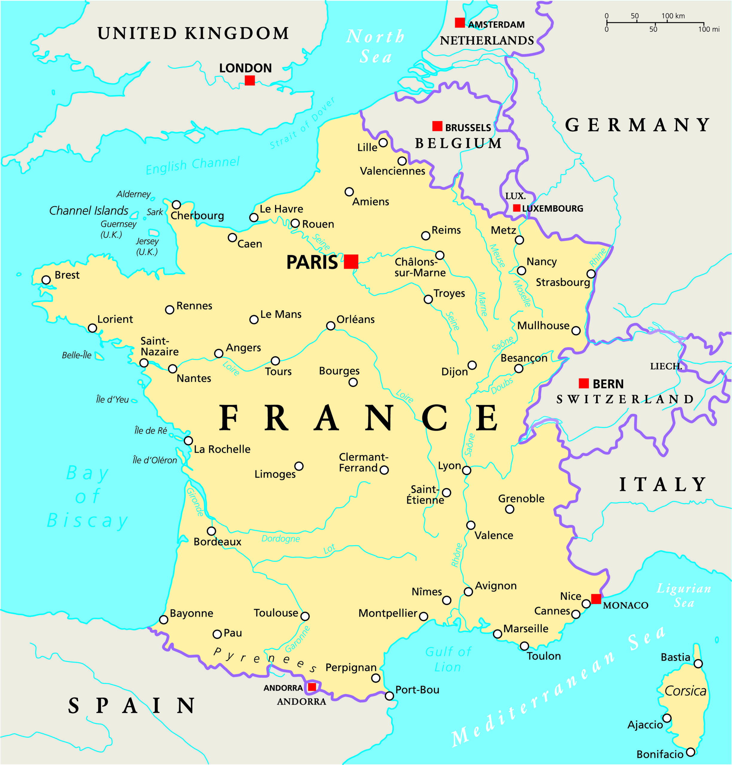 france map