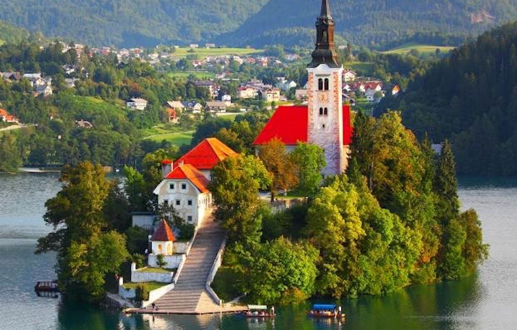 Lake Bled in Slovenia