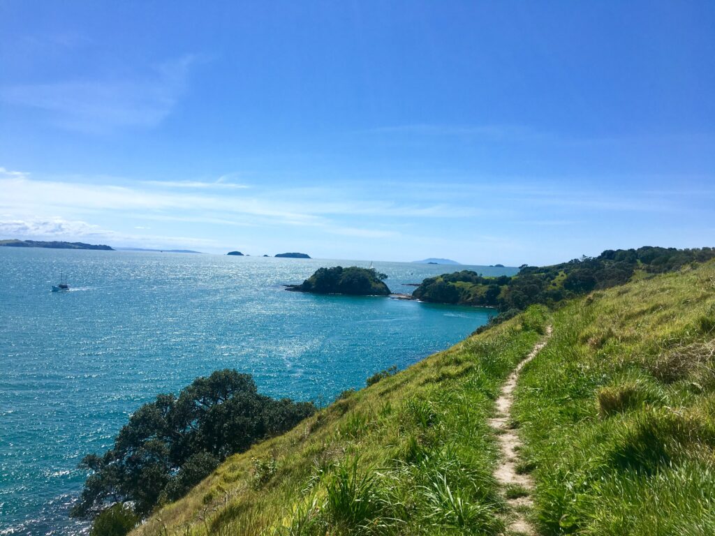 enjoy mountain behind views in Waiheke Island, a top destination in New Zealand!