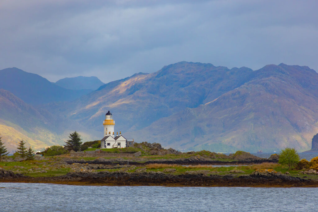 hiking near scenic trails with water and lighthouse views in Scotland, Europe
