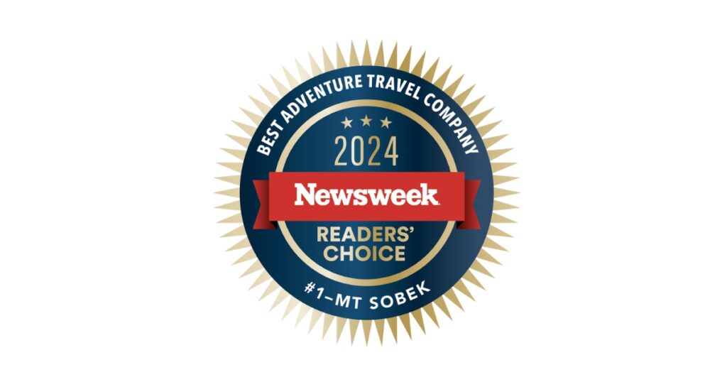 Best Adventure Travel Company Newsweek award - MT Sobek