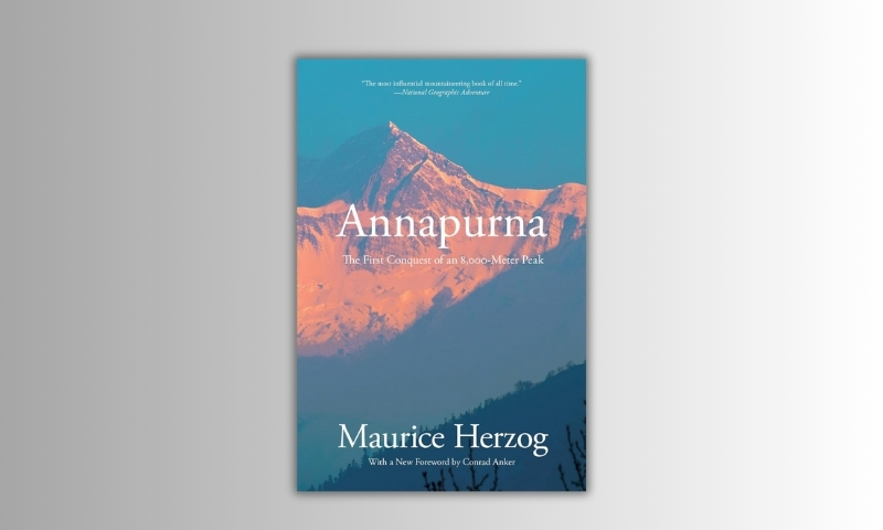 Adventure travel book pick of November 2024 - Annapurna by Maurice Herzog