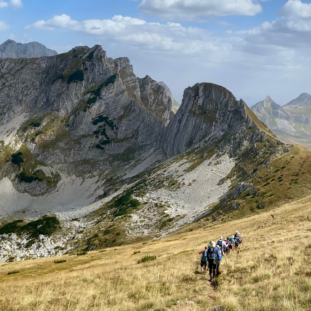 First place Photo contest winner for Mountain travel sobek - Steve Barkley from Via Dinarica Hiking