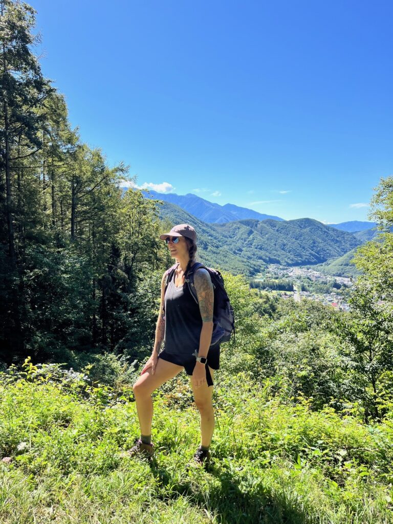 Steph on her Japan travels in Tokyo to Kyoto Hiking and Walking Tour