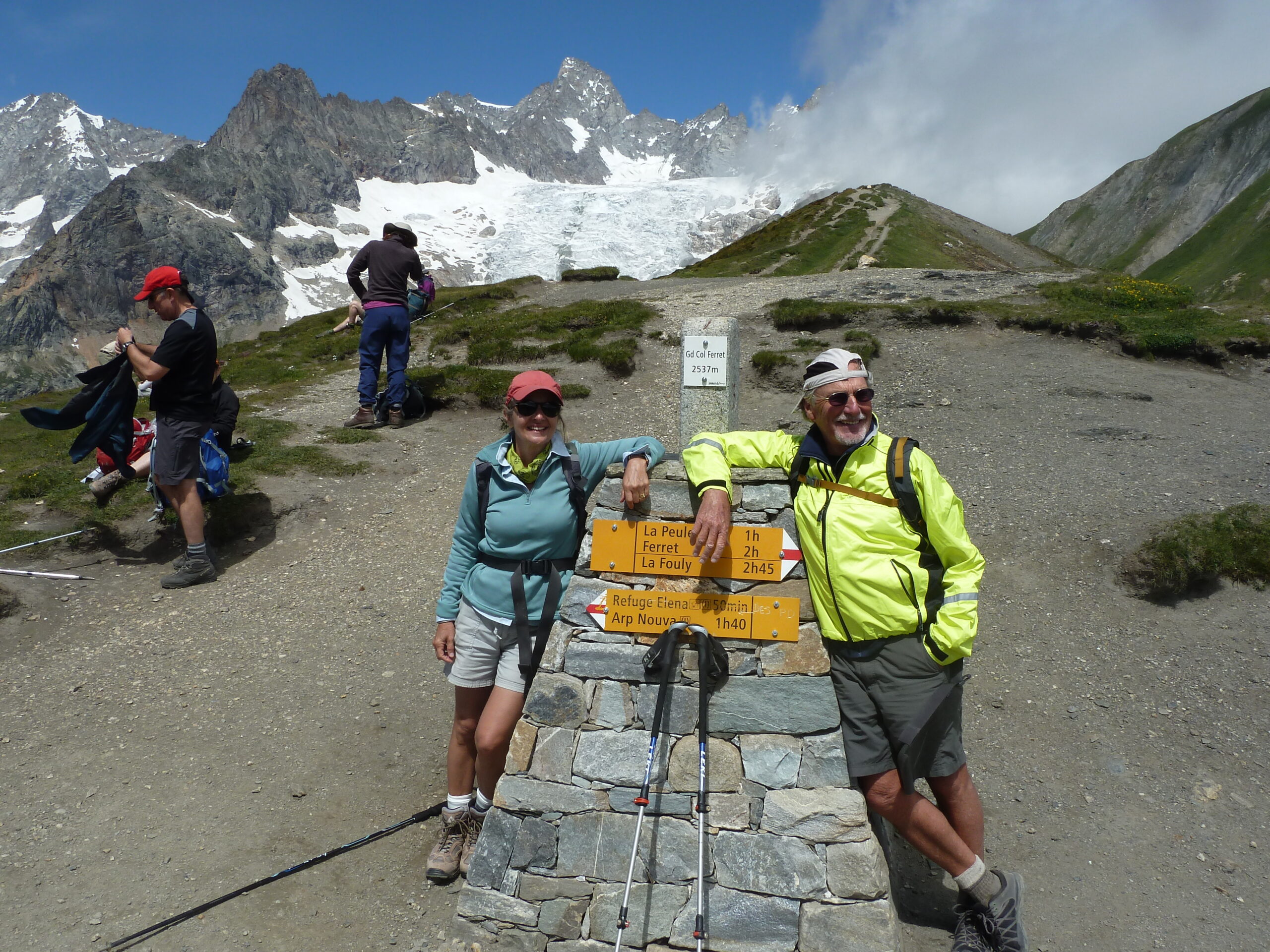 Leo Le Bon on Mont Blanc hiking tour