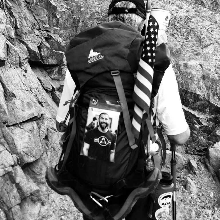 Josh Kloepping on Grand Canyon rim to rim hike to honor 9/11