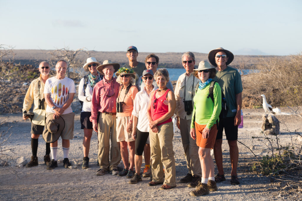 travelers in the galapagos Touring Genovesa Island