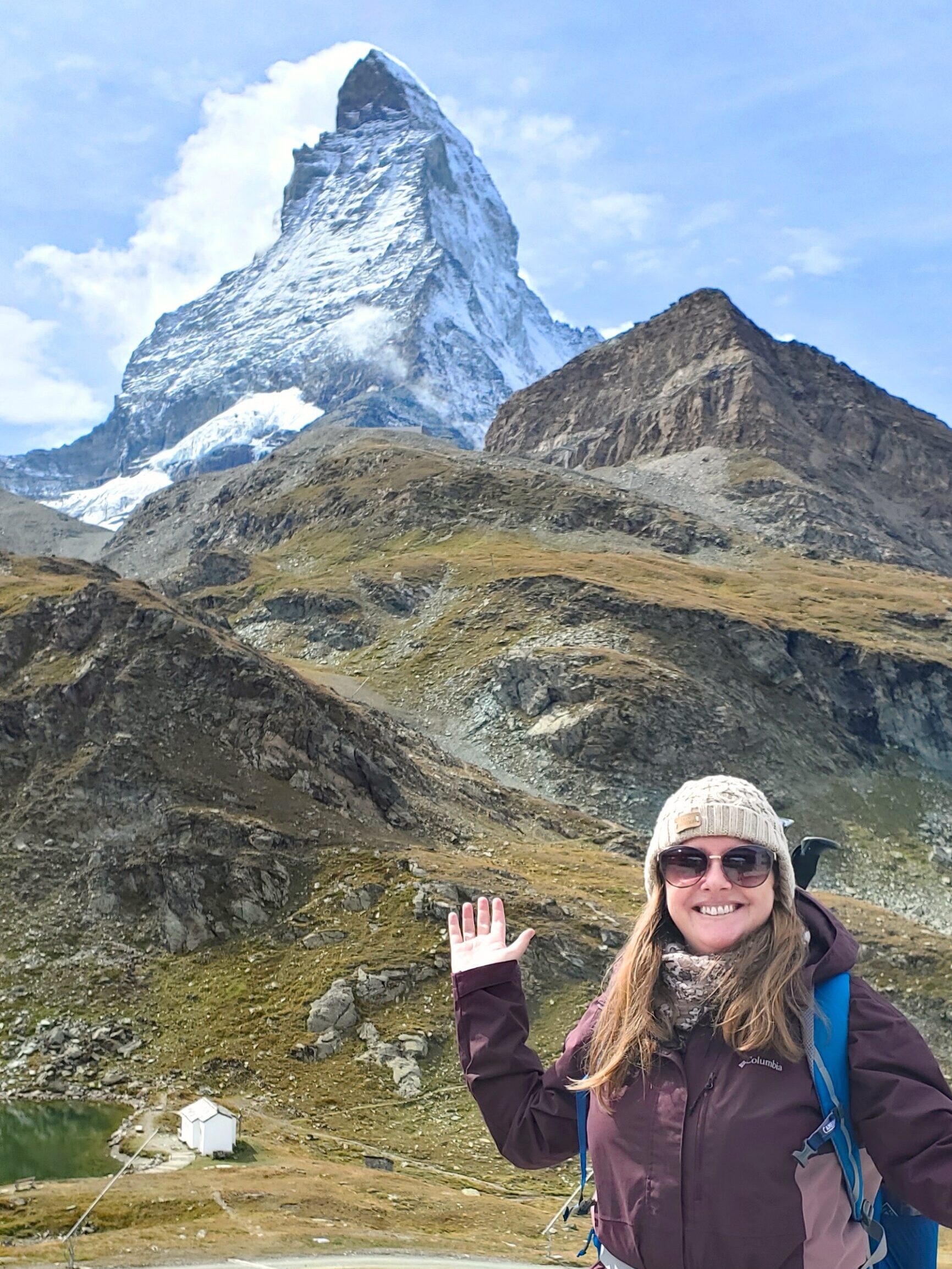 heather at matterhorn in the alps