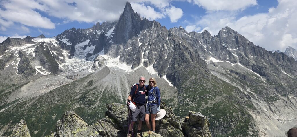 Alps Chamonix Courmayeur Hiking with Premier Lodging Top 10 Winner for MT Sobek Photo Contest for 2025 - Bruce Van Dalsem