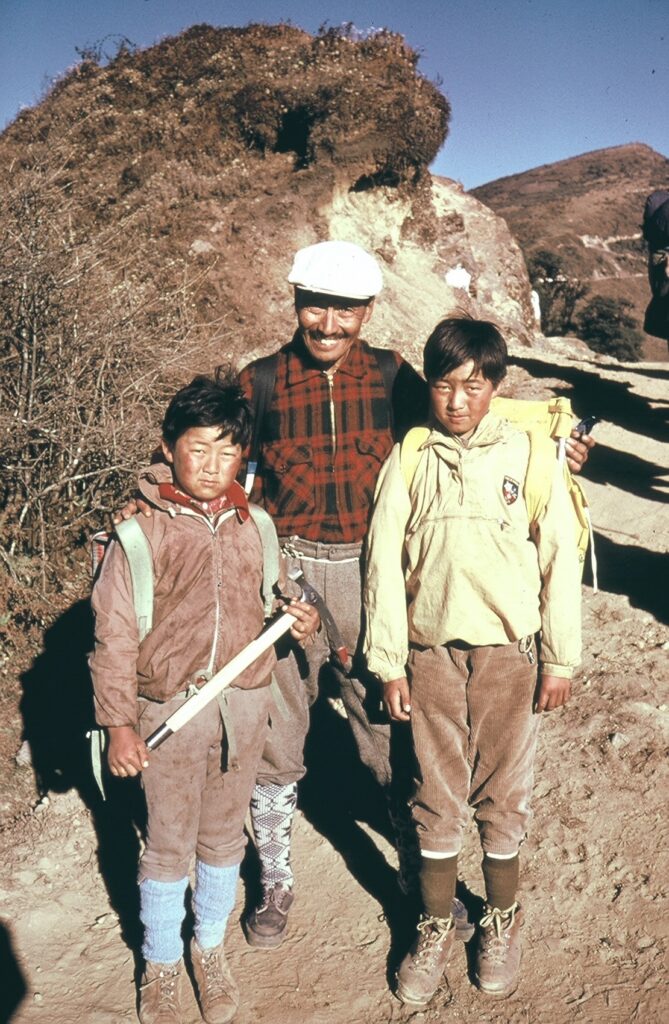 Tenzing and kids