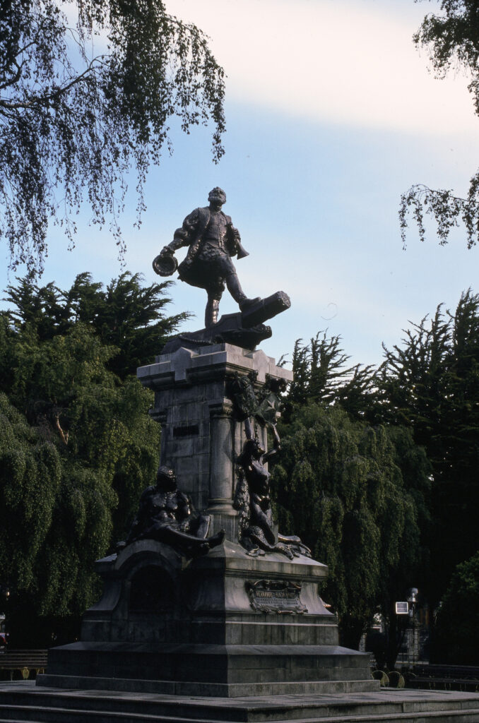 statue of magellan in punta arenas
