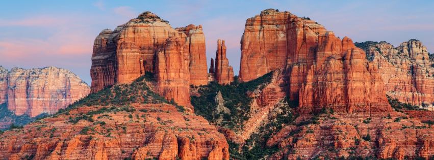 sedona hiking in november